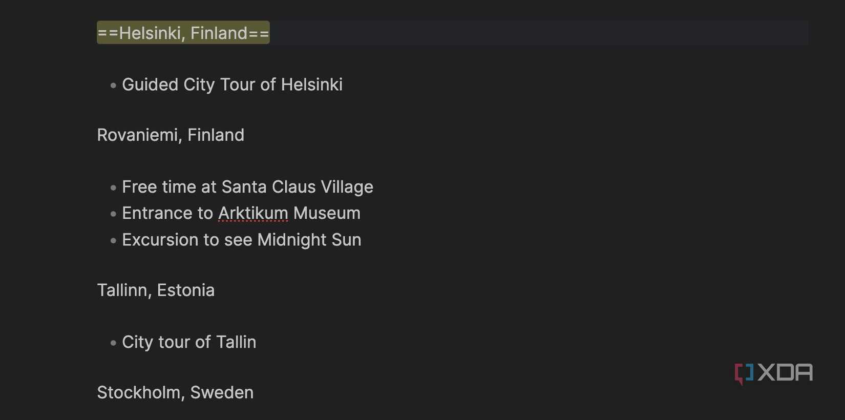 Obsidian markdown highligher
