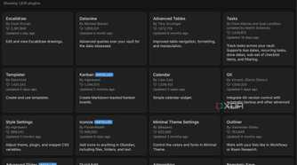 Obsidian markdown plugin store