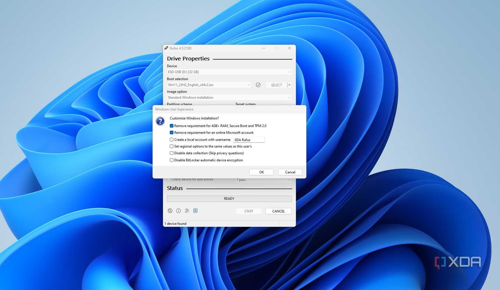 How to use Rufus to create a bootable USB drive and install Windows
