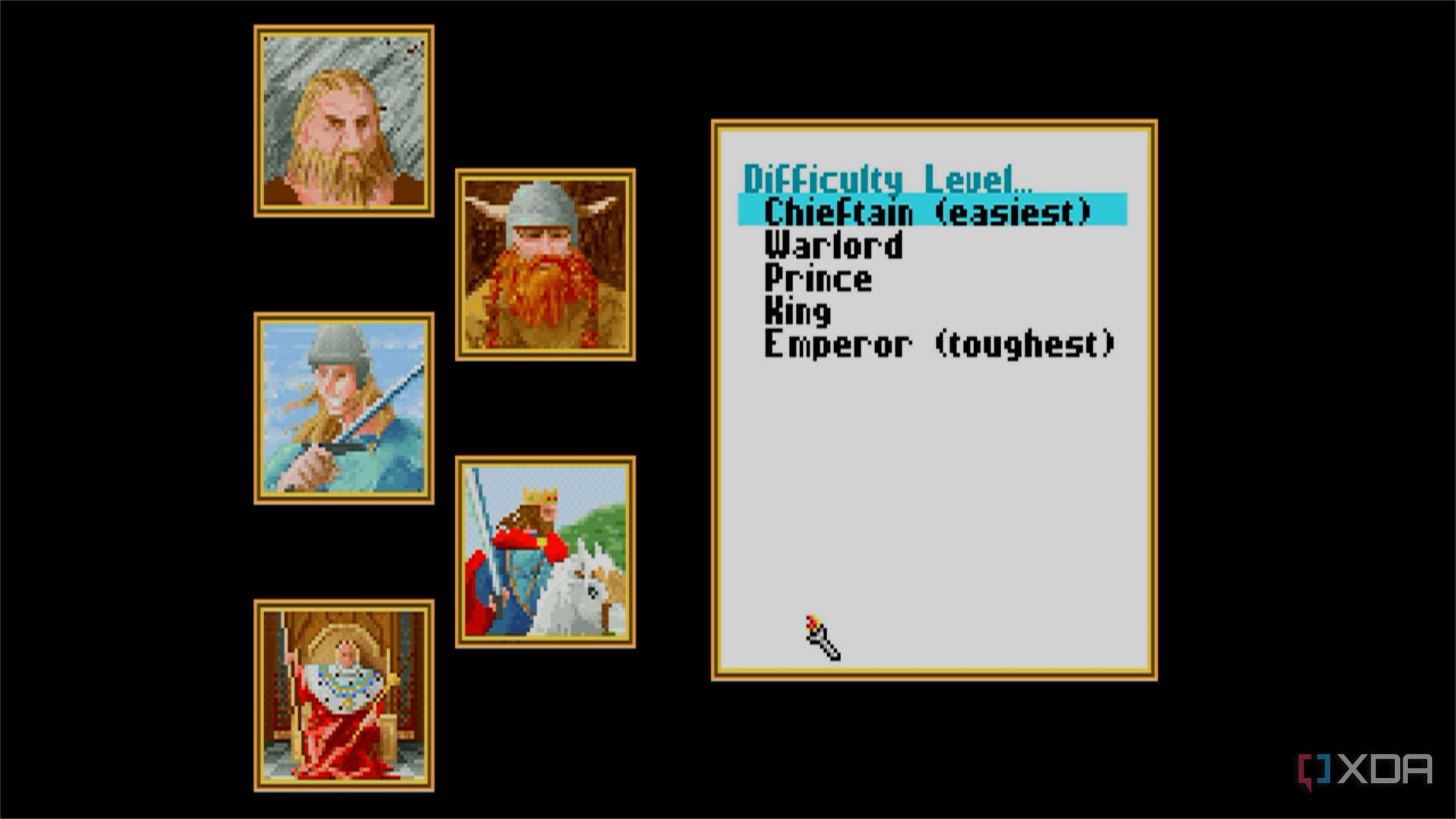 screenshot of sid meier's civilization game