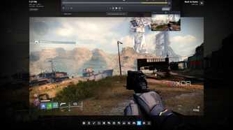 screenshot of steam game recording in action