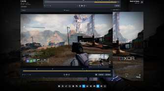 screenshot of steam game recording in action
