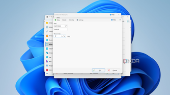 Screenshot of schedule settings for a backup profile in SyncBack