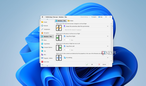 Screenshot of SyncBack profile settings showing options for how to handle files during a backup