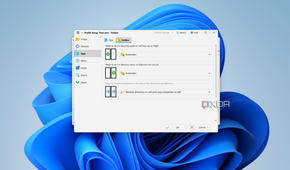Screenshot of SyncBack profile settings showing options for how to handle folders during a backup