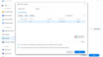 Configuring the Synology DSM 7 firewall