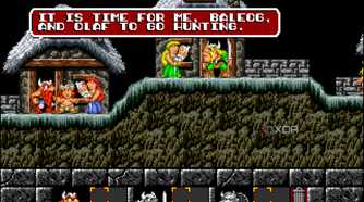 screenshot of the lost vikings game
