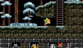screenshot of the lost vikings game