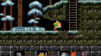 screenshot of the lost vikings game