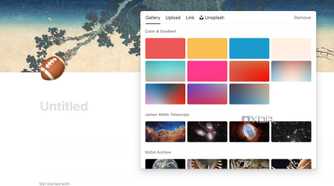 Insert icon and cover in a Notion page