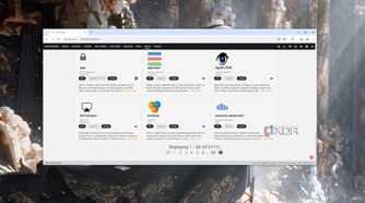 The Apps tab in Unraid