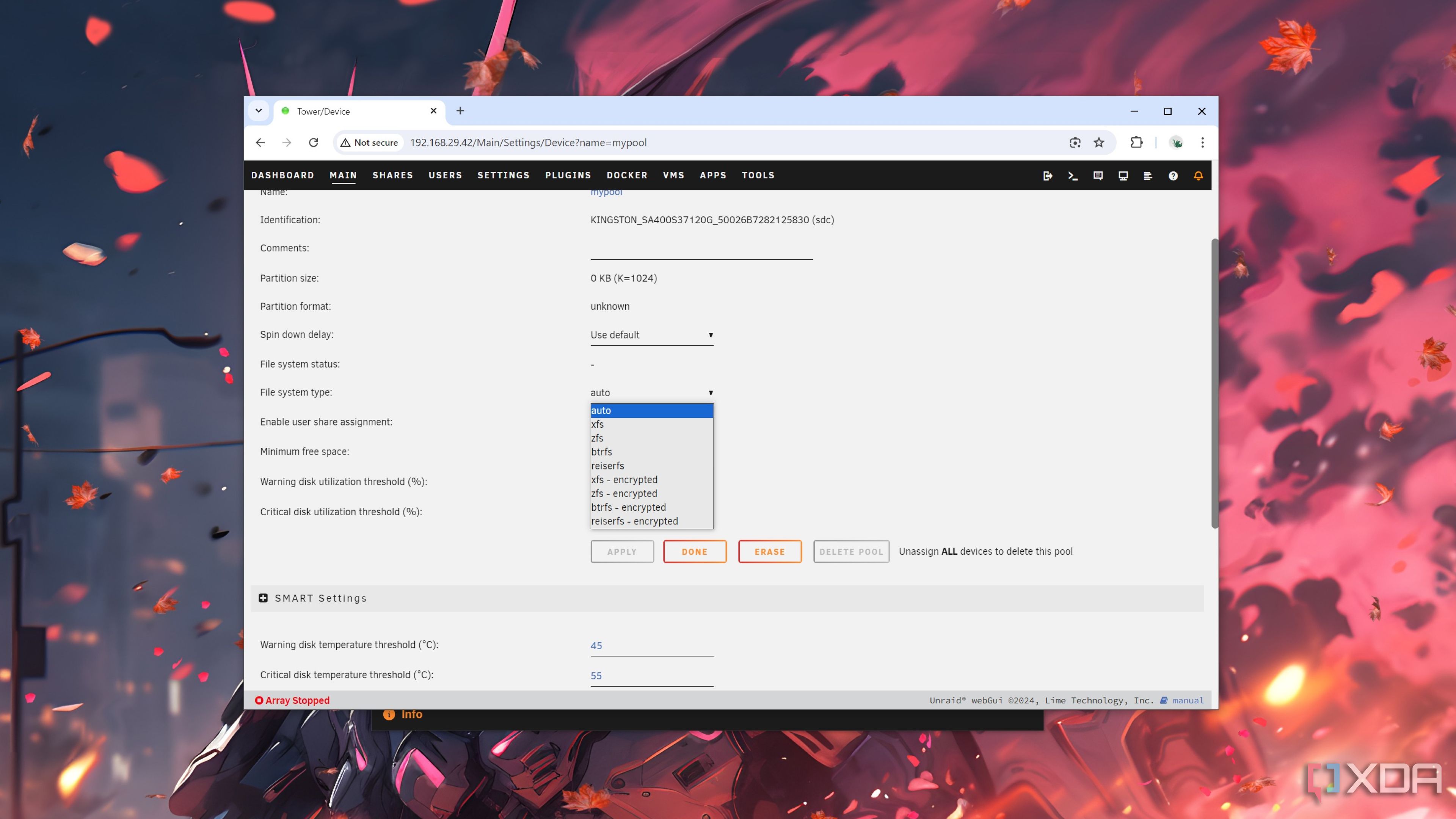 The File Systems in Unraid