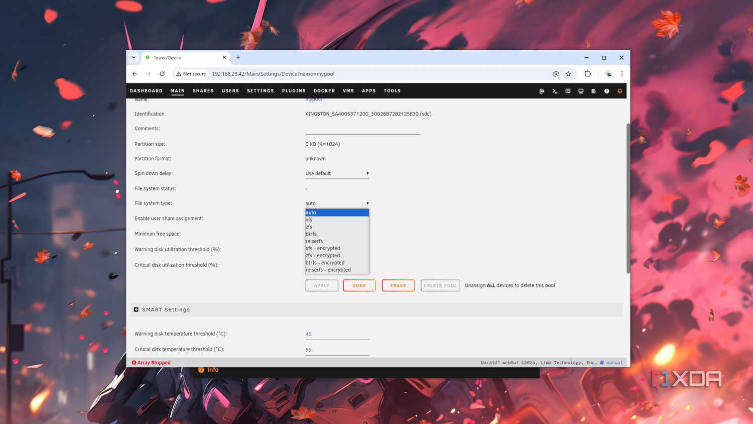 The File Systems in Unraid