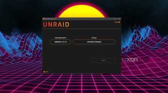 The Unraid USB Creator app running on a PC