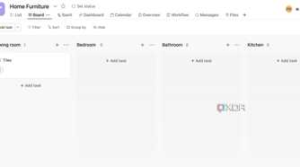 A new project in Asana