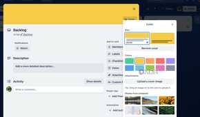 Trello card covers