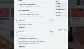 Trello card description