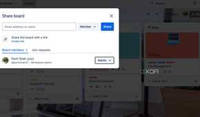 Trello sharing