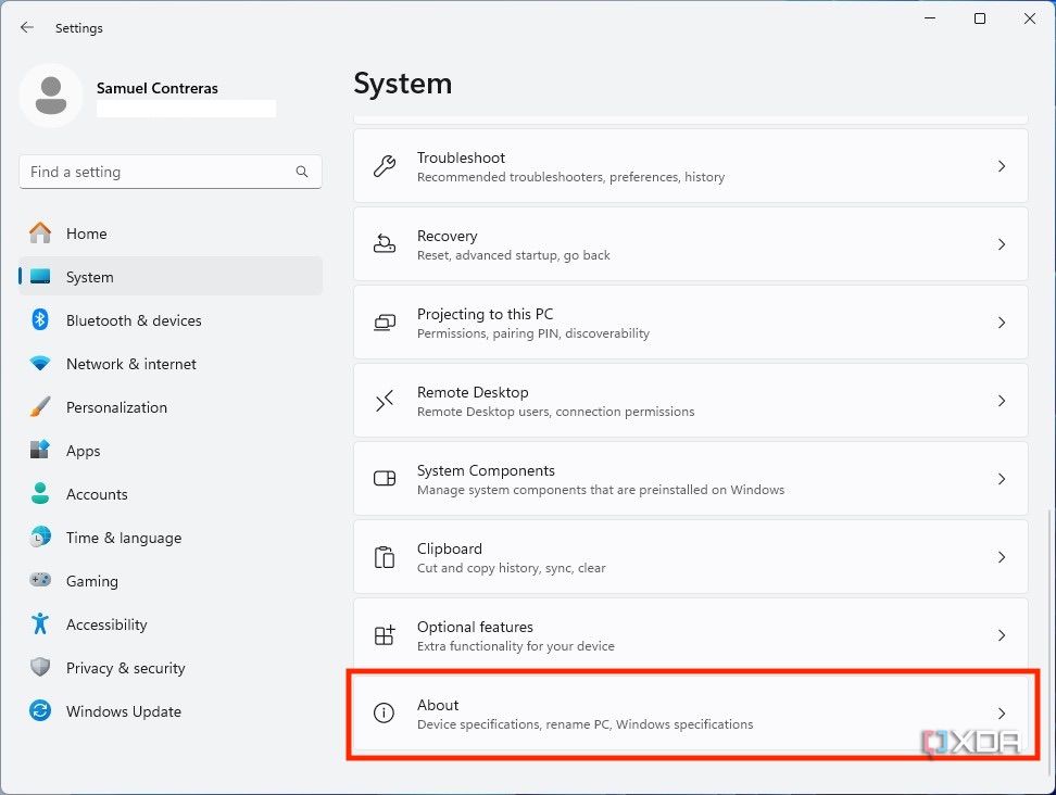 Virtual memory settings in Windows 11