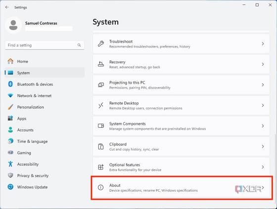 Virtual memory settings in Windows 11