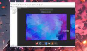 VMware Workstation Pro running NixOS