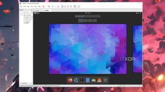 VMware Workstation Pro running NixOS