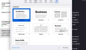 publish styles in Ulysses