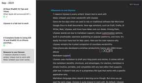 a new theme in Ulysses