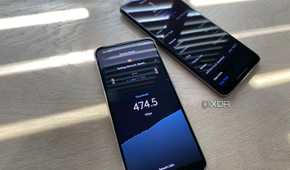 Speed test between Android phones using WiFiman