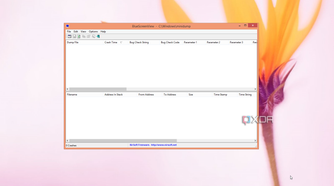 Screenshot of BlueScreenView running in Windows 8.1