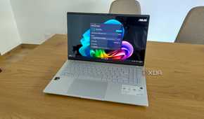 A windows 11 laptop with Windows Update showing the system is up to date