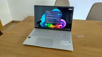 A windows 11 laptop with Windows Update showing the system is up to date