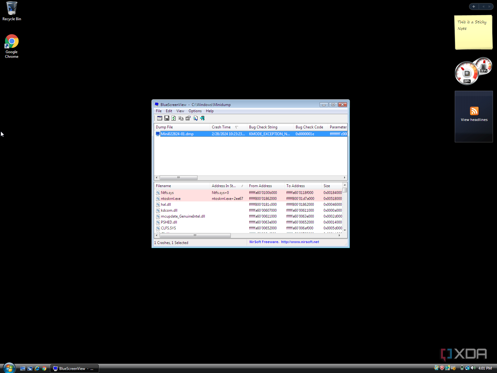 If you have blue screen problems, BlueScreenView can help you find the ...
