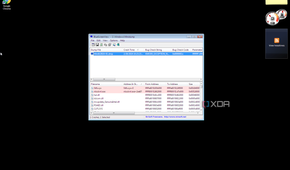 Screenshot of BlueScreenView running in Windows Vista