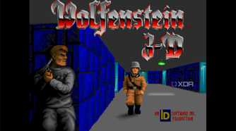 screenshot of wolfenstein 3d game