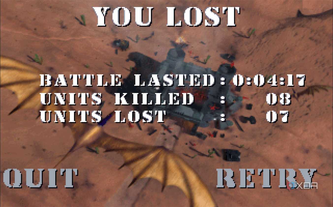 screenshot of z game