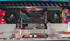 2280 ssd installed in bracket in asus rog ally