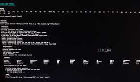 The network, timezone, interface, and other settings in the Alpine Linux installation screen