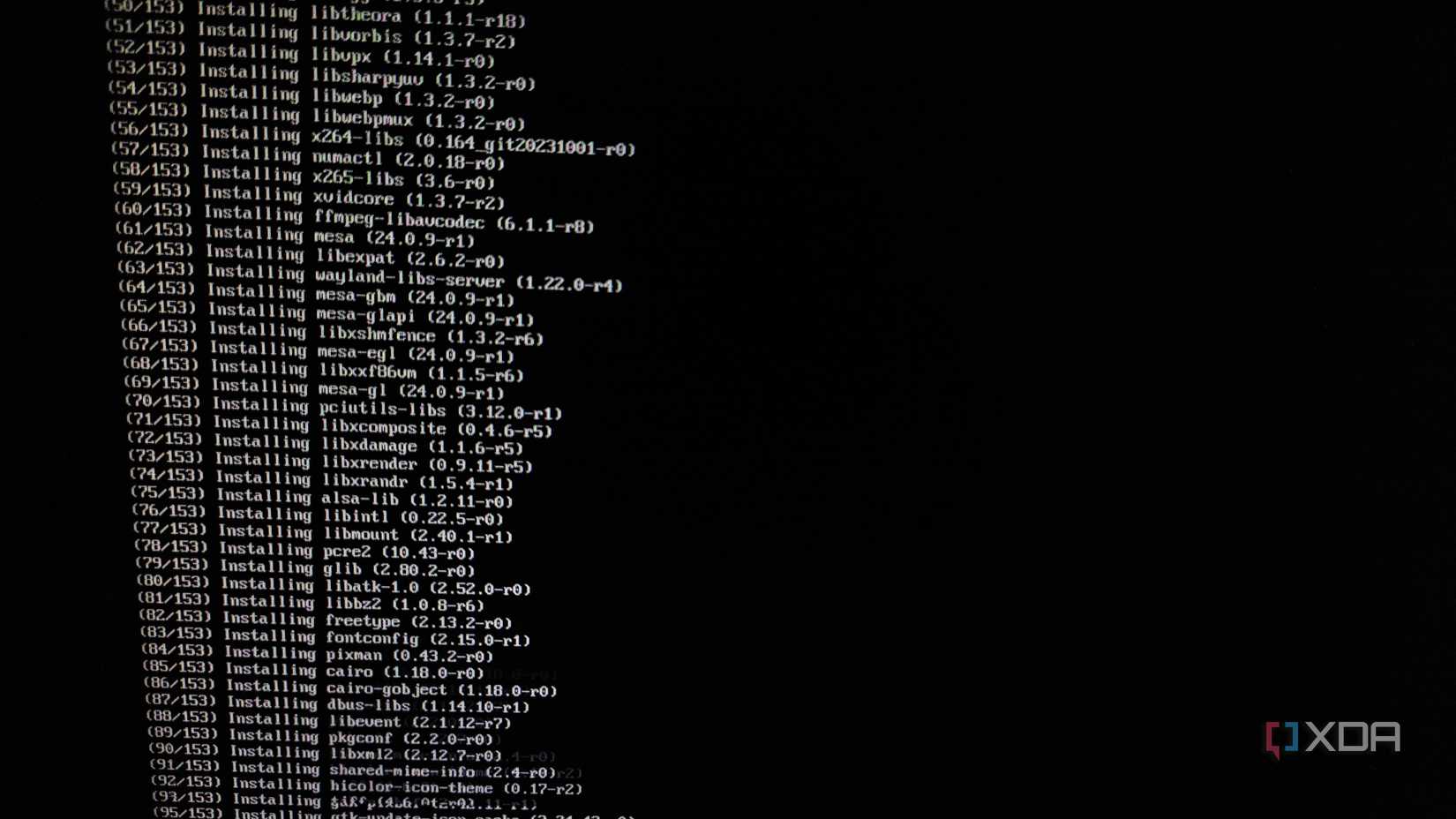 Installing Gnome on Alpine Linux