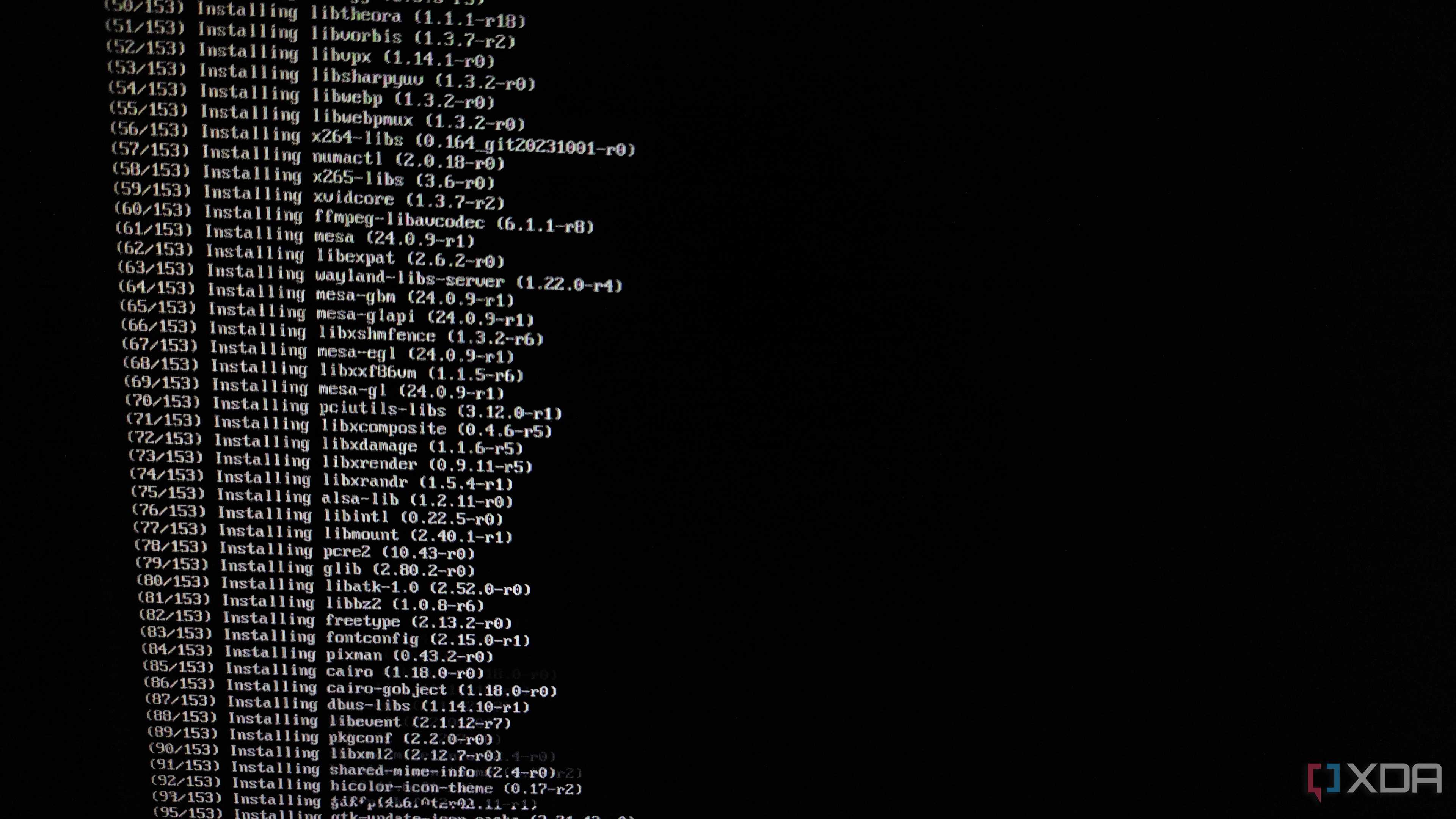 Installing Gnome on Alpine Linux