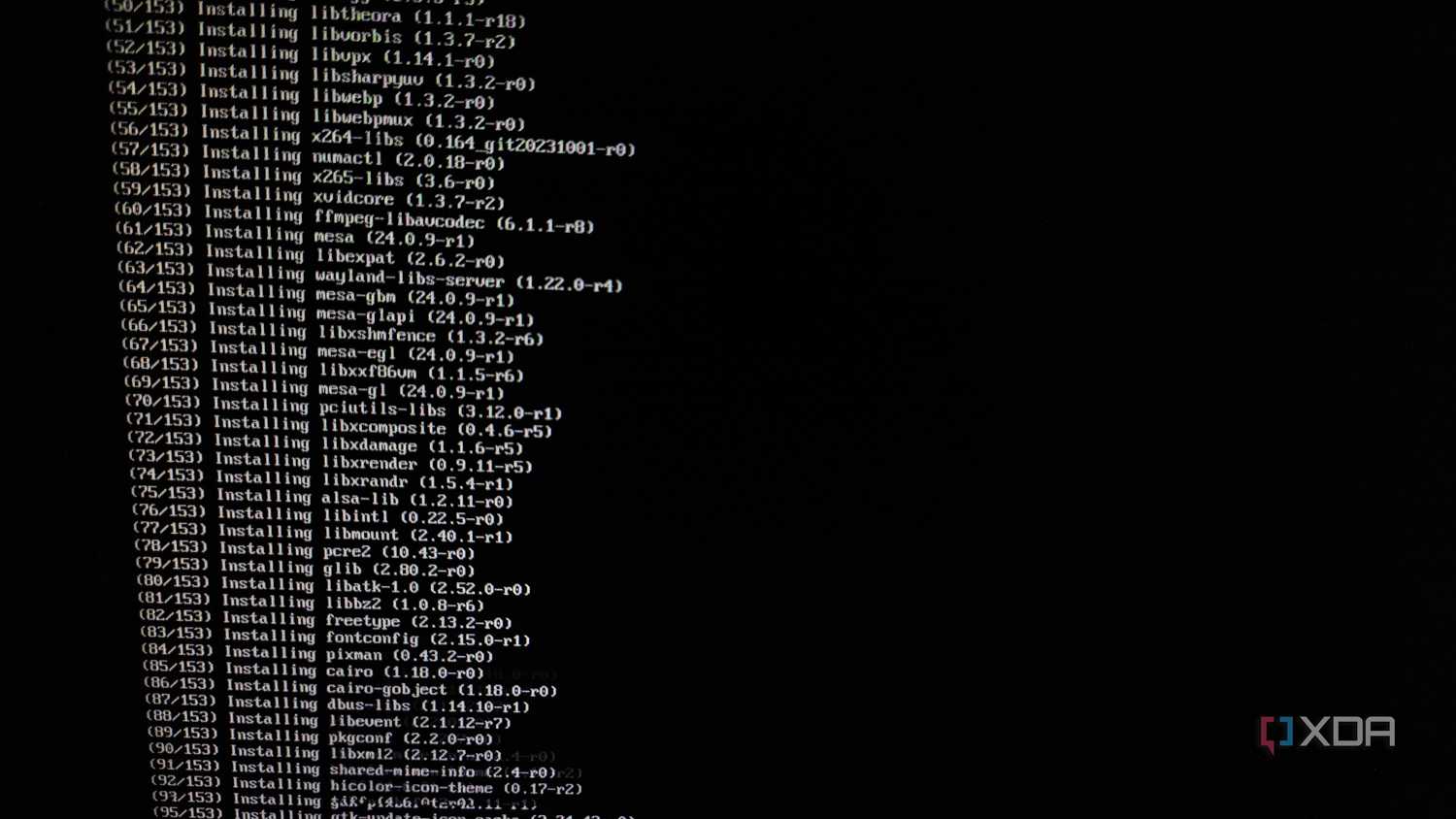 Installing Gnome on Alpine Linux