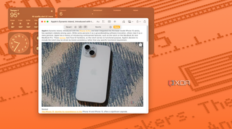 The rewrite function of Writing Tools in Apple Intelligence.