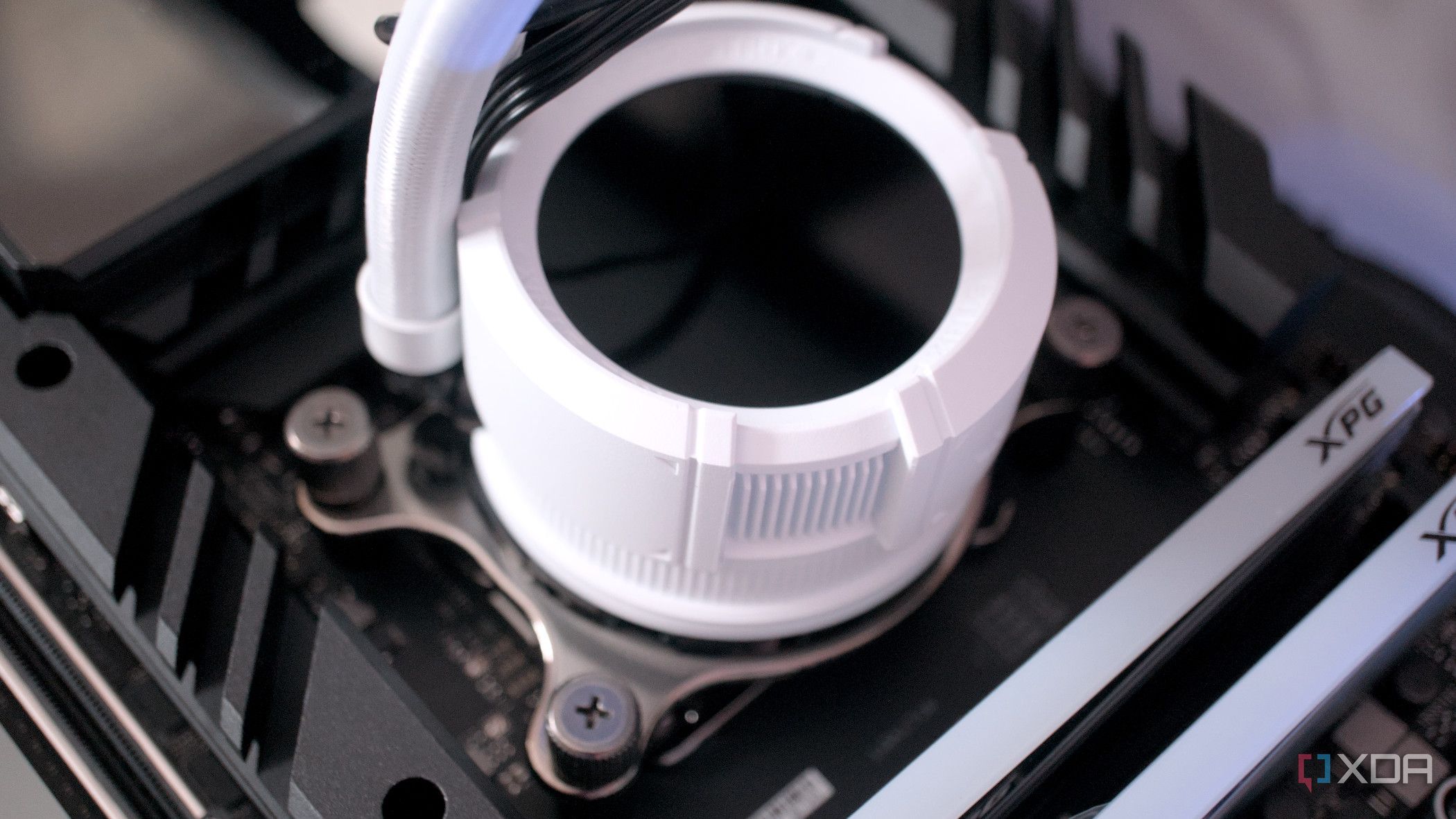 Asus ROG Strix LC III 360 ARGB installed