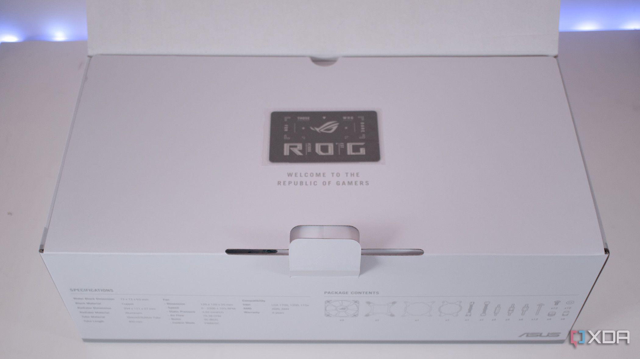 Asus ROG Strix LC III 360 ARGB box