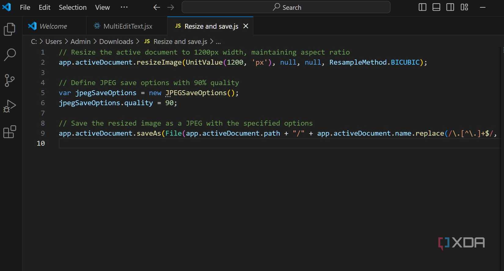How to automate Photoshop with scripts