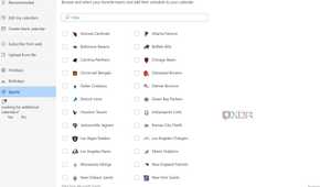 Outlook NFL Calendar