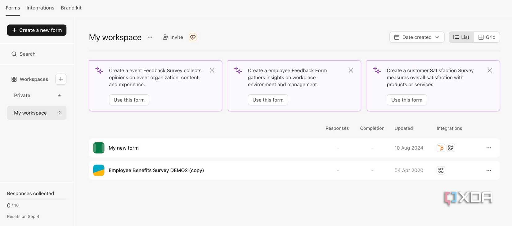 Type:form Home 5 best online form builders for seamless data collection