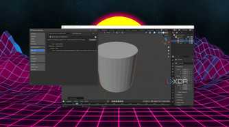 Using the Quick Attach mod in Blender