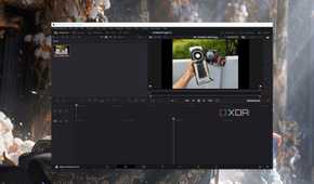 DaVinci Resolve running on a PC