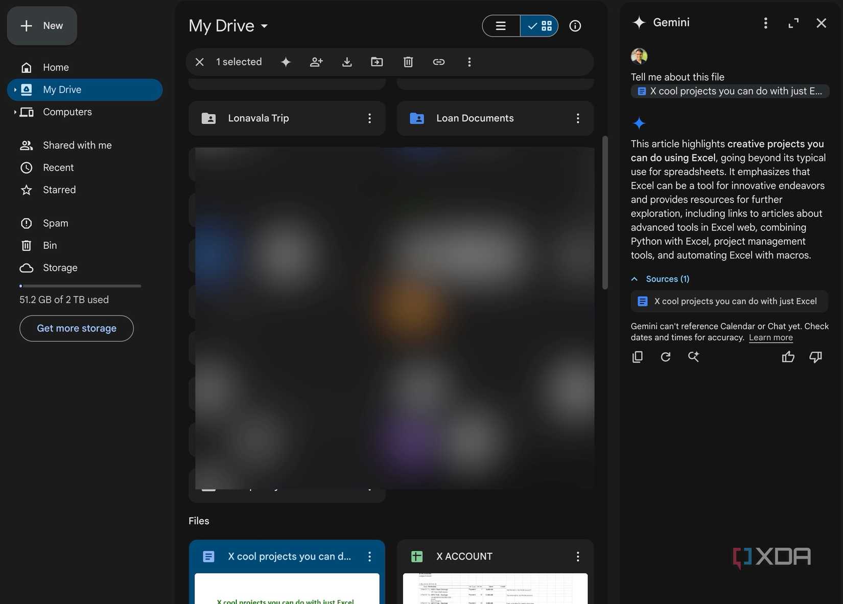 Gemini AI in Google Drive
